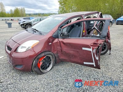 2010 TOYOTA YARIS BASE JTDKT4K36A5296015 - główne zdjęcie licytacji z USA - miniatura