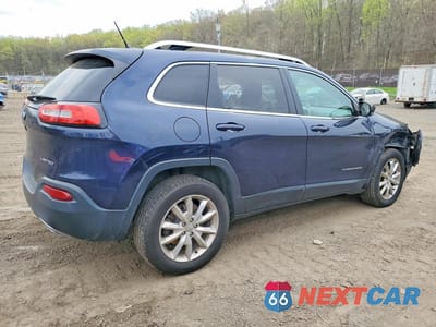 Trzecie zdjęcie samochodu z tyłu: 2015 JEEP CHEROKEE LIMITED VIN:1C4PJMDS2FW775095 - miniatura