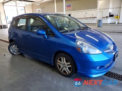 Czwarte zdjęcie samochodu z boku: 2008 HONDA FIT SPORT VIN:JHMGD38638S013398 - miniatura