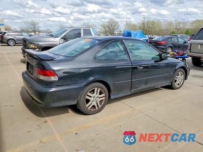 Trzecie zdjęcie samochodu z tyłu: 2000 HONDA CIVIC EX VIN:1HGEJ8240YL099738 - miniatura