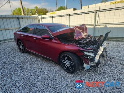Czwarte zdjęcie samochodu z boku: 2021 HONDA ACCORD TOURING VIN:1HGCV2F91MA019979 - miniatura
