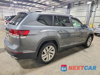 Trzecie zdjęcie samochodu z tyłu: 2021 VOLKSWAGEN ATLAS SEL VIN:1V2BR2CAXMC555071 - miniatura