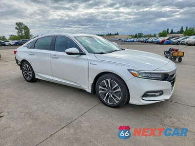 Czwarte zdjęcie samochodu z boku: 2020 HONDA ACCORD TOURING HYBRID VIN:1HGCV3F96LA006908 - miniatura
