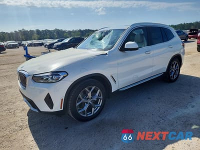 2022 BMW X3 SDRIVE30I 5UX43DP04N9K84613 - główne zdjęcie licytacji z USA - miniatura
