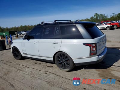Drugie zdjęcie samochodu z przodu: 2017 LAND ROVER RANGE ROVER HSE VIN:SALGS2FV2HA374051 - miniatura