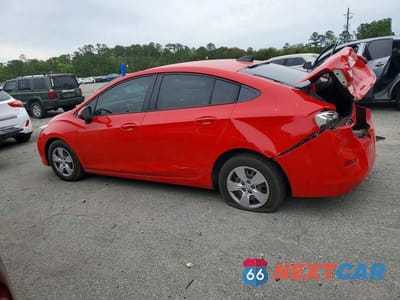 Drugie zdjęcie samochodu z przodu: 2017 CHEVROLET CRUZE LS VIN:1G1BC5SM2H7258223 - miniatura