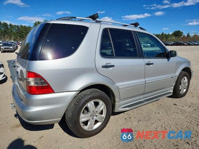 Trzecie zdjęcie samochodu z tyłu: 2005 MERCEDES-BENZ ML 500 VIN:4JGAB75E15A559596 - miniatura