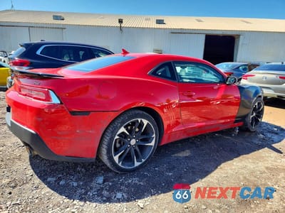 Trzecie zdjęcie samochodu z tyłu: 2014 CHEVROLET CAMARO LT VIN:2G1FC1E3XE9285709 - miniatura
