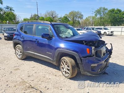 Czwarte zdjęcie samochodu z boku: 2019 JEEP RENEGADE LATITUDE VIN:ZACNJBBB8KPK65076 - miniatura