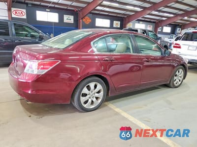 Trzecie zdjęcie samochodu z tyłu: 2009 HONDA ACCORD EX VIN:1HGCP26779A078910 - miniatura