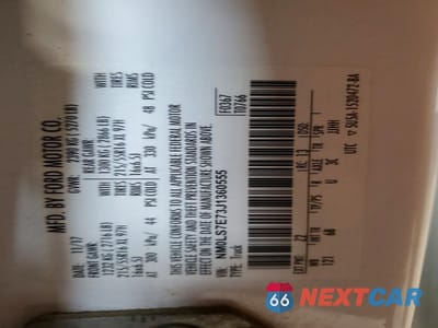 Zdjęcie 13 z 13 samochodu: 2018 FORD TRANSIT CONNECT XL DELIVERY VAN VIN:NM0LS7E73J1360555 - miniatura
