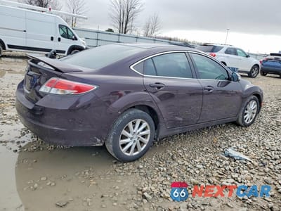 Trzecie zdjęcie samochodu z tyłu: 2011 MAZDA 6 I VIN:1YVHZ8CH2B5M01283 - miniatura