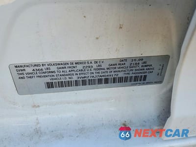 Zdjęcie 12 z 12 samochodu: 2010 VOLKSWAGEN JETTA SE VIN:3VWRZ7AJ7AM049172 - miniatura