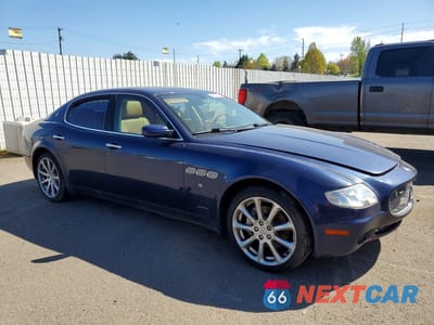 Czwarte zdjęcie samochodu z boku: 2007 MASERATI QUATTROPORTE M139 VIN:ZAMFE39A570029704 - miniatura