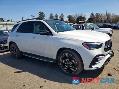 Czwarte zdjęcie samochodu z boku: 2024 MERCEDES-BENZ GLE 450E 4MATIC VIN:4JGFB4GB5RB223473 - miniatura