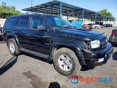 Czwarte zdjęcie samochodu z boku: 2002 TOYOTA 4RUNNER SR5 VIN:JT3GN86R920237257 - miniatura