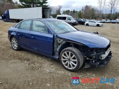 Czwarte zdjęcie samochodu z boku: 2013 AUDI A4 PRESTIGE VIN:WAUKFAFL7DN038393 - miniatura