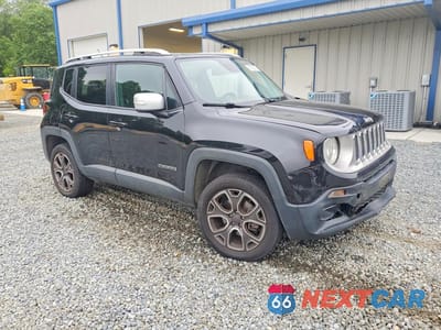 Czwarte zdjęcie samochodu z boku: 2016 JEEP RENEGADE LIMITED VIN:ZACCJBDT7GPD52264 - miniatura