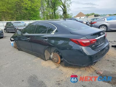 Drugie zdjęcie samochodu z przodu: 2019 INFINITI Q50 LUXE VIN:JN1EV7AR7KM590113 - miniatura