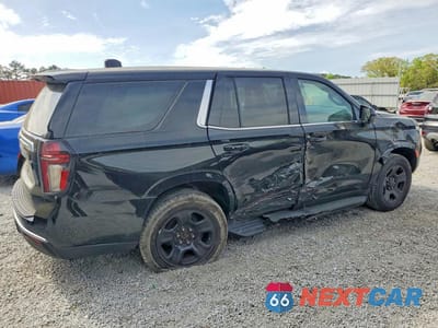 Trzecie zdjęcie samochodu z tyłu: 2023 CHEVROLET TAHOE C1500 VIN:1GNSCLED6PR259733 - miniatura