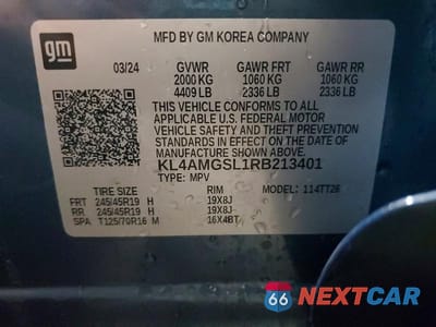 Zdjęcie 14 z 14 samochodu: 2024 BUICK ENCORE GX AVENIR VIN:KL4AMGSL1RB213401 - miniatura