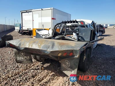 Trzecie zdjęcie samochodu z tyłu: 2019 RAM 3500 HD FLATBED TRUCK VIN:3C7WRSCL8KG597563 - miniatura
