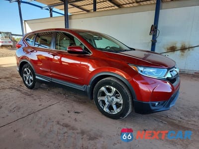 Czwarte zdjęcie samochodu z boku: 2017 HONDA CR-V EXL VIN:2HKRW1H8XHH517360 - miniatura