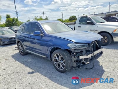 Czwarte zdjęcie samochodu z boku: 2024 BMW X3 SDRIVE30I VIN:5UX43DP01R9U29001 - miniatura
