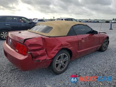 Trzecie zdjęcie samochodu z tyłu: 2007 FORD MUSTANG VIN:1ZVFT84N475370738 - miniatura