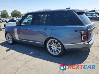 Drugie zdjęcie samochodu z przodu: 2018 LAND ROVER RANGE ROVER HSE VIN:SALGS2SV1JA509158 - miniatura
