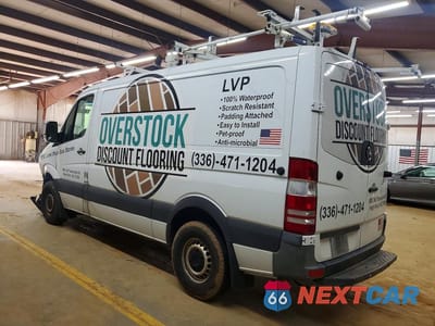 Drugie zdjęcie samochodu z przodu: 2013 MERCEDES BENZ SPRINTER 2500 VIN:WD3PE7CC9D5801981 - miniatura