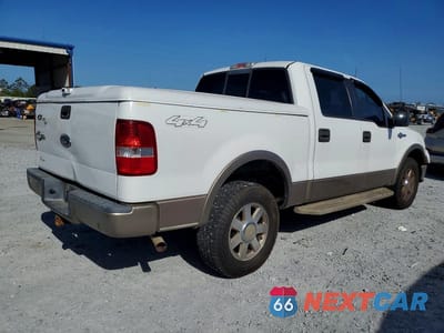 Trzecie zdjęcie samochodu z tyłu: 2005 FORD F150 SUPERCREW VIN:1FTPW14555KB66180 - miniatura