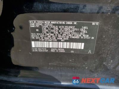 Zdjęcie 13 z 13 samochodu: 2010 TOYOTA RAV4 BASE VIN:2T3BF4DV3AW073395 - miniatura