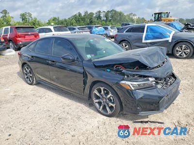 Czwarte zdjęcie samochodu z boku: 2025 HONDA CIVIC SPORT VIN:2HGFE4F80SH338174 - miniatura