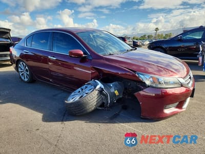 Czwarte zdjęcie samochodu z boku: 2014 HONDA ACCORD SPORT VIN:1HGCR2F52EA252885 - miniatura