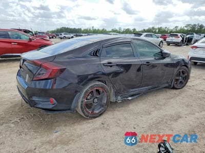 Trzecie zdjęcie samochodu z tyłu: 2017 HONDA CIVIC LX VIN:19XFC2F52HE061028 - miniatura