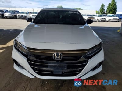 Piąte zdjęcie samochodu w środku: 2021 HONDA ACCORD SPORT VIN:1HGCV1F39MA009156 - miniatura