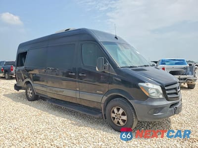 Czwarte zdjęcie samochodu z boku: 2015 MERCEDES BENZ SPRINTER DELIVERY VAN VIN:WDZPE8DC4FP125098 - miniatura