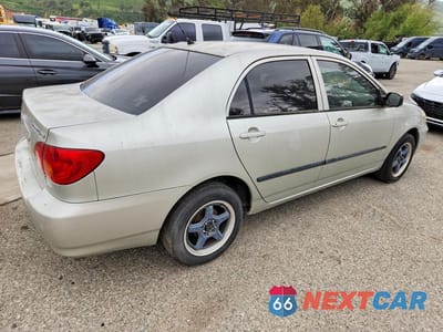 Trzecie zdjęcie samochodu z tyłu: 2003 TOYOTA COROLLA CE VIN:JTDBR32E730043246 - miniatura
