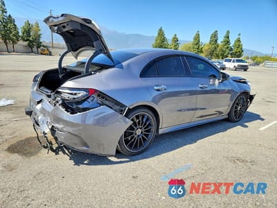 Trzecie zdjęcie samochodu z tyłu: 2023 MERCEDES-BENZ CLA 250 VIN:W1K5J4GB0PN360356 - miniatura