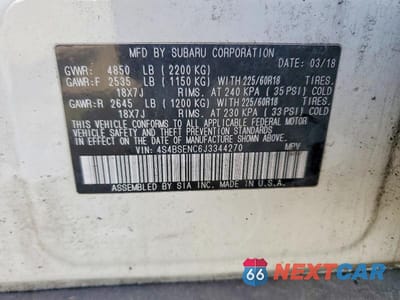 Zdjęcie 13 z 13 samochodu: 2018 SUBARU OUTBACK 3.6R LIMITED VIN:4S4BSENC6J3344270 - miniatura