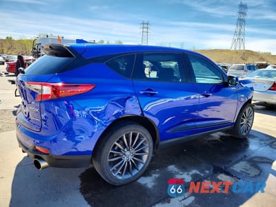 Trzecie zdjęcie samochodu z tyłu: 2023 ACURA RDX A-SPEC ADVANCE VIN:5J8TC2H84PL003519 - miniatura