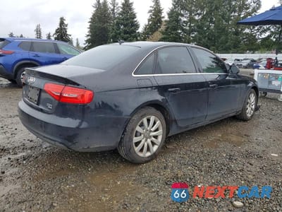 Trzecie zdjęcie samochodu z tyłu: 2013 AUDI A4 PREMIUM VIN:WAUBFAFL7DN050012 - miniatura