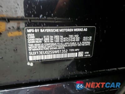Zdjęcie 13 z 13 samochodu: 2025 BMW X5 SDRIVE 40I VIN:5UX13EU02S9W61352 - miniatura