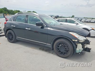 Czwarte zdjęcie samochodu z boku: 2010 INFINITI EX35 BASE VIN:JN1AJ0HP4AM703651 - miniatura
