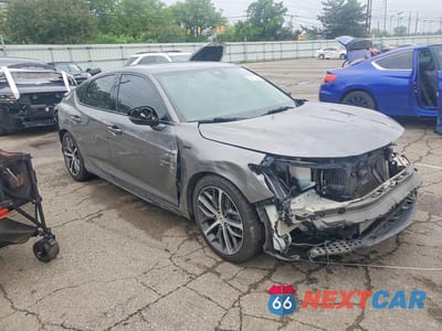 Czwarte zdjęcie samochodu z boku: 2023 ACURA INTEGRA A-SPEC TECH VIN:19UDE4G70PA000681 - miniatura