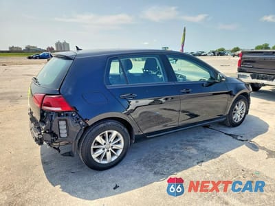 Trzecie zdjęcie samochodu z tyłu: 2019 VOLKSWAGEN GOLF S VIN:3VWG57AU8KM013182 - miniatura