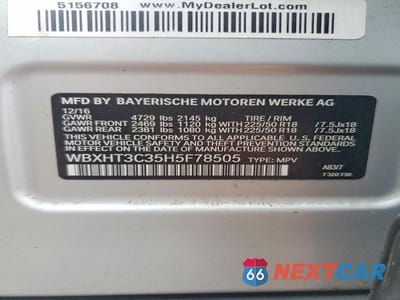 Zdjęcie 12 z 12 samochodu: 2017 BMW X1 XDRIVE28I VIN:WBXHT3C35H5F78505 - miniatura