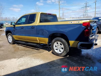 Drugie zdjęcie samochodu z przodu: 2023 CHEVROLET SILVERADO K1500 LT VIN:1GCRDDEK3PZ255129 - miniatura