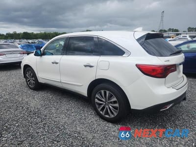 Drugie zdjęcie samochodu z przodu: 2014 ACURA MDX TECHNOLOGY VIN:5FRYD3H42EB011928 - miniatura